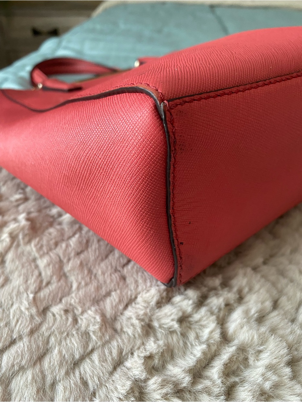 Coach Madison Saffiano leather mini North/South tote - Picture 14 of 15